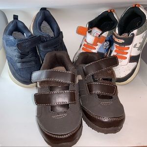 Toddler sneakers (3 Pair) all size 7